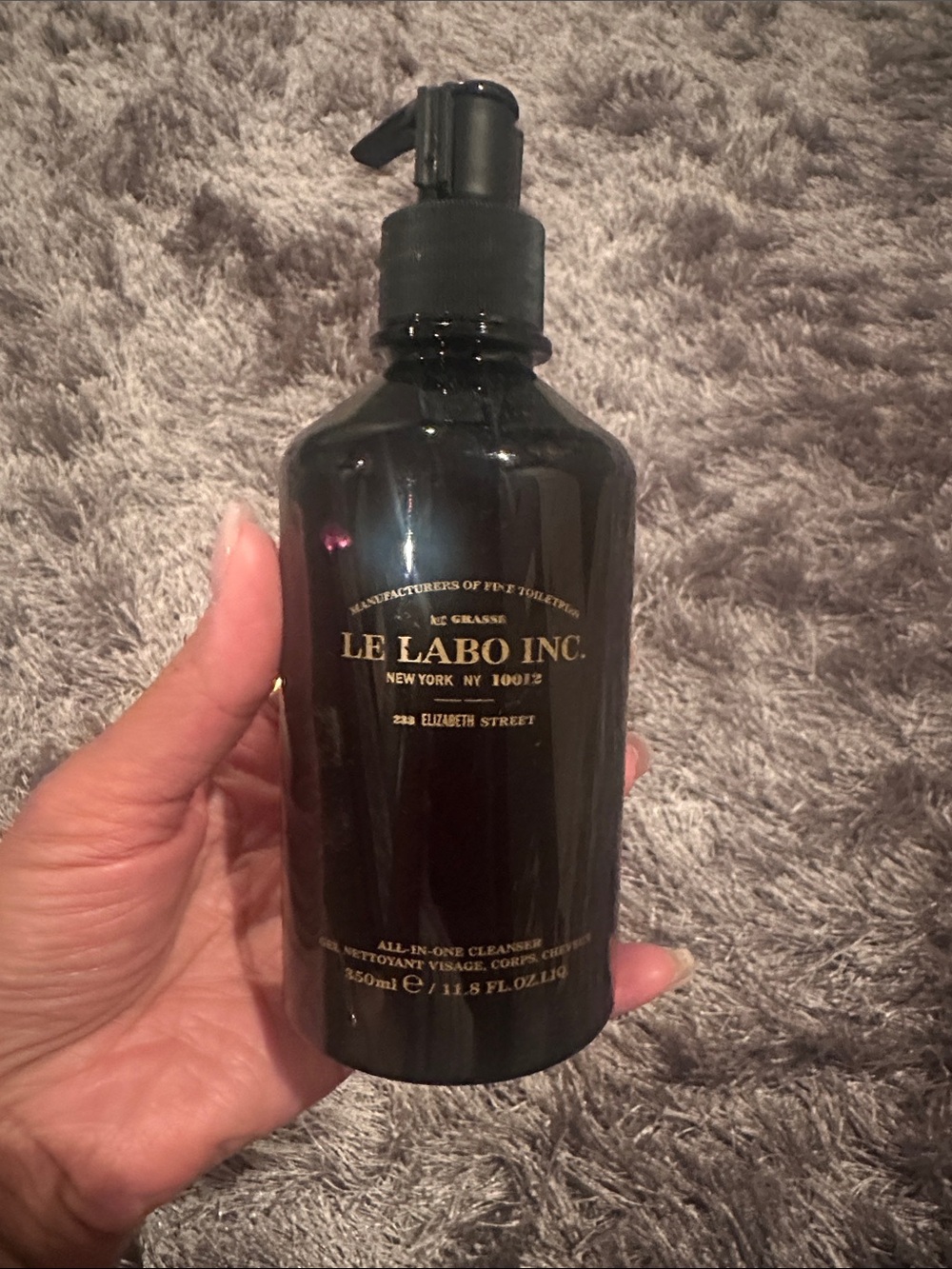 Le Labo Black Pump All-In-One Cleanser